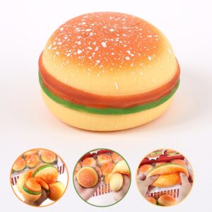 Squishy Mini Hamburguer Fidget Anti Stress Brinquedo Sanduiche Brinquedo