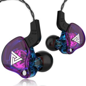 Fone De Ouvido com Fio Esporte Correndo Auscultadores Bass Stereo Headset, Música Earbuds QKZ AK6 Original