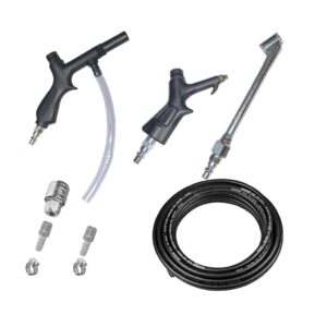 Kit Mangueira Compressor Bico Ar Encher Pneu Pulverizador com engate rapido