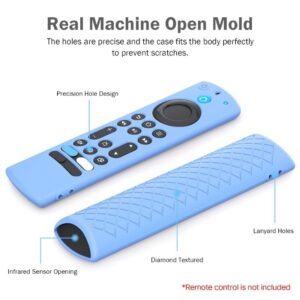 XI Capa De Silicone À Prova De Choque Para Fire TV Stick 4K Max 2o 2023 Controle Remoto