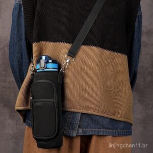 Water Tampa Da Garrafa Suporte Para Celular Portátil Com Bolsa Isolada Alça Ajustável/Várias opções de cores