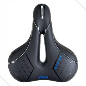 Selim Banco 2 Molas Vazado C/Refletor Confortável Bike Soft Gts