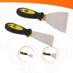 Kit Espátula Multiuso Profissional Ceramica Gesso Rejunte