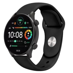 Pulseira de Silicone de 22mm para Haylou Solar Plus RT3 LS16 / Solar pro LS18 / Watch 2 Pro / S8 R8 / Soar Lite