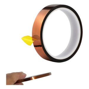 Fita Adesiva Térmica Kapton Para Sublimação 1 Rolo 5mm X 33m