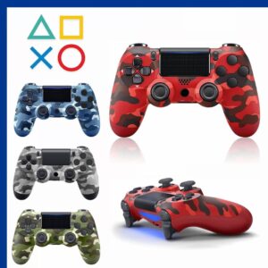 Controle PS4 Camuflado joystick sem fio Com Cabo Carregável