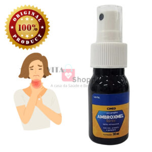 Spray de Garganta Ambroxmel – Mel, Própolis e Gengibre 30ml