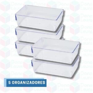 Organizadores Modulares Divisória Separador Geladeira