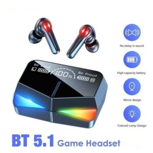 M28 Fones De Ouvido Sem Fio Bluetooth Estéreo Com Controle De Toque Redução De Ruído À Prova D’água Moby