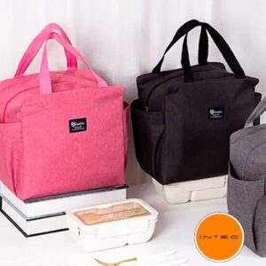 Bolsa térmica quente e frio marmita Fitness Academia trabalho pequena impermeável qualidade ziper academia passeio