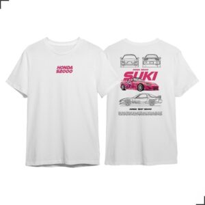 CAMISETA UNISSEX ESTAMPA PERSONALIZADA SUKI S2000