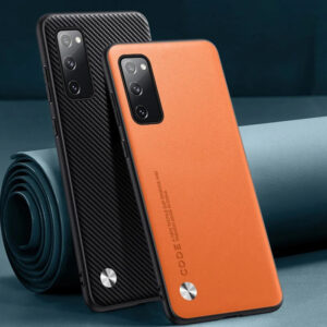 Capa Luxuosa De Couro PU Para Samsung Galaxy , S20 FE S20 Plus , Fosca De Proteção De Silicone De Telefone S20 Ultra Coq