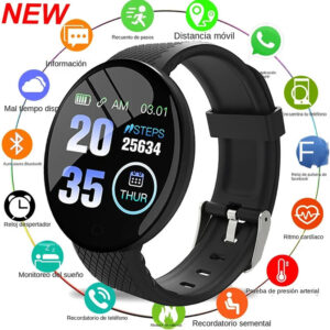 D1 D18 adequado para Ios Android relógio inteligente à prova dwaterproof água masculino senhoras Monitor de sono mensage