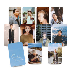 Namjoon RM Right People photocard set 10 un frente e verso