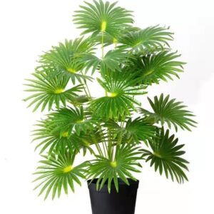 70 CM 18folhas planta Artificial Palmeira Folhas Arranjo Decoração Casa