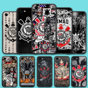 Pronto Estoque Capa De Telefone Redmi Note 13 Pro Plus G463 Corinthians Silicone Macio