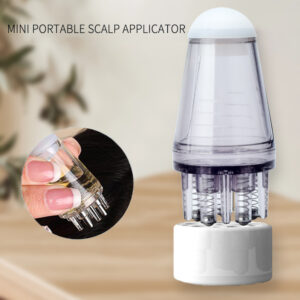 Mini Aplicador Portátil de Couro Cabeludo com Massagem para Crescimento de Cabelo e Nutrição