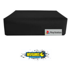 Capa Playstation 1 – Ps1 – Psone Fat Preta Antipoeira Skin