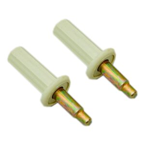 Carrinho deslizante e pino com mola para porta camarão parte superior 4 peças