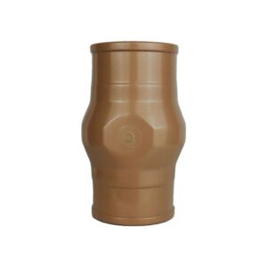 5 x Registro Esfera 25mm (3/4) Soldável Monobloco Marrom PVC