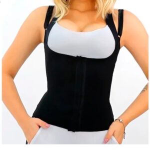 Cinta Faixa modeladora 16 Barbatanas feminina reduz medidas 028