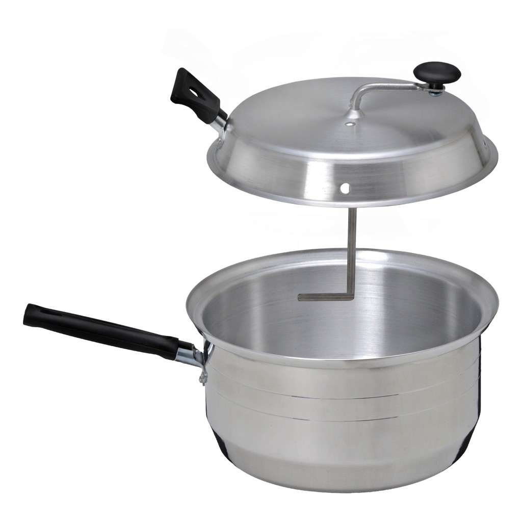 Pipoqueira N° 23 Aluminio Polido