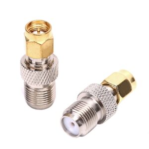 Adaptador Conector Sma Macho Para Rf Coaxial Rg59 / Rg6