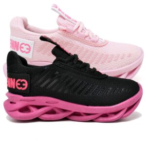 Kit 2 Tênis Menina Infantil Casual Confortável Escolar Moderno Escolar Leve Qualidade Incomparável