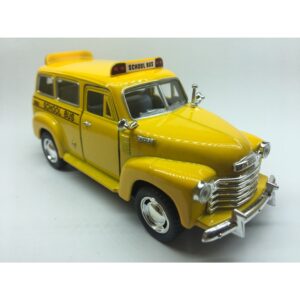 Miniatura Chevrolet suburban Escolar 1950