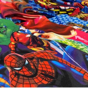 Kit 2 Toalhas De Banho Praia Infantil Piscina Gigante Estampada Personagens Stitch Divertidamente