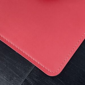 Mouse Pad Slim em Couro Sintetico Dupla Face 20x20cm Envio Rápido