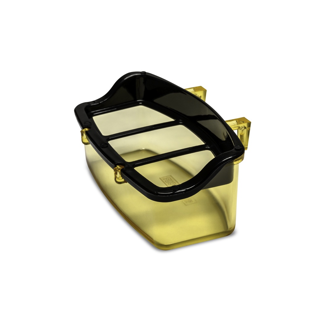 1UN - Comedouro para Pássaros VIP Injetfour Luxo (130ml) - Curió, Bicudo e Azulão