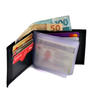 Carteira masculina Slim Kit Com 10 Unidades