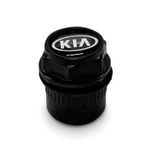 Tampa Bico Válvula Pneu Plástico Preto Sportage Cerato Rio Soul Sorento