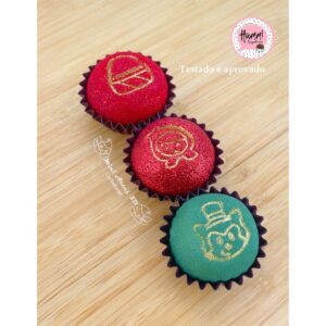 Carimbo para brigadeiro Chapeuzinho