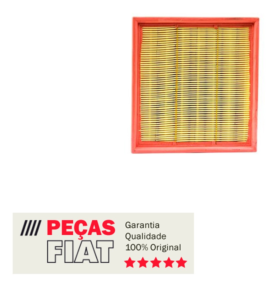Filtro de Ar Motor Fiat Linea Punto Original Fiat 7091877/1BP31617AA