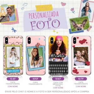 Capa Capinha – Consulte modelo – Personalizada com Foto