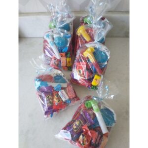 Kit com 10/15/20/30 saquinhos doces lembrancinha Festa/aniversário/mêsversário/só um bolinho Kit econômico