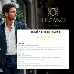 Terno Slim Masculino Premium, Corte Italiano, Promoção Imperdivel !!