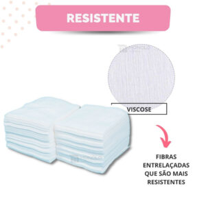 Toalha Descartável Pedicure 30×40 Cm Profissional Unha Mão Pé Cutícula Salão Cutelaria Alta Absorção