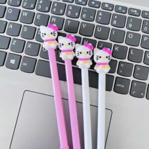 4 Peças Canetas Hello Kitty caneta ponta fina