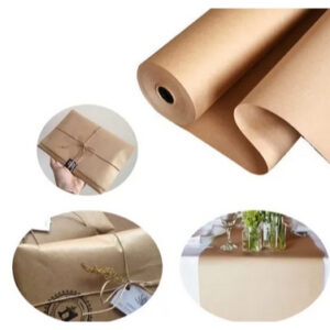 30 Metros Papel kraft pardo 80g para mascaramento e modelagem (60cm de largura x 30m de comprimento )