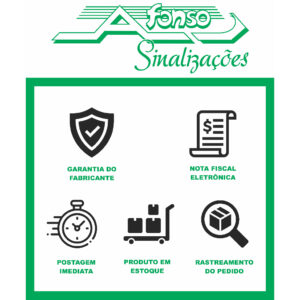 Placa De Sinalização Aviso Aperte O Botão Para Sair | 30×20