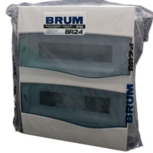 Centro Quadro Disjuntor  Pvc Embutir12/18 /24/36/48 Disjuntores BRANCO/FUMÊ COM OU SEM BARRAMENTO