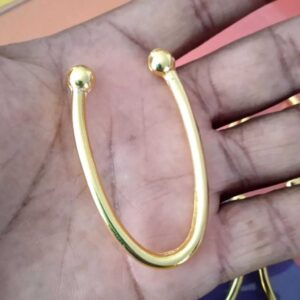 Fivela para Customização de Roupas Modelo em U cod.0076 Pacote com 6 Peças