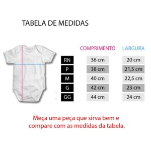 Body de bebê personalizado com nome Samu