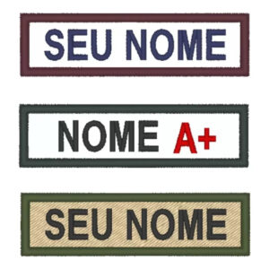 Patch Tarja Tarjetas Sutache Nome/Cargo Desbravadores/Aventureiro Bordado/8,2cmlargura x2,2cm altura/Costurar p/costurar