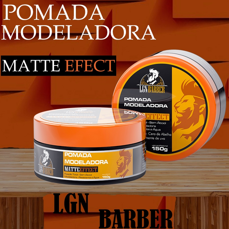 2 Cera capilar modeladora matte 150gr - Lgn barber