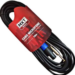Cabo Speakon Macho Para P10 Macho 10 Metros Original Mxt com nota fiscal