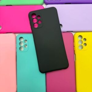 Capa Silicone Aveludada – A23 – Para Samsung Kit Capa + Pelicula 3D ou Só 1 Capinha Aveludada